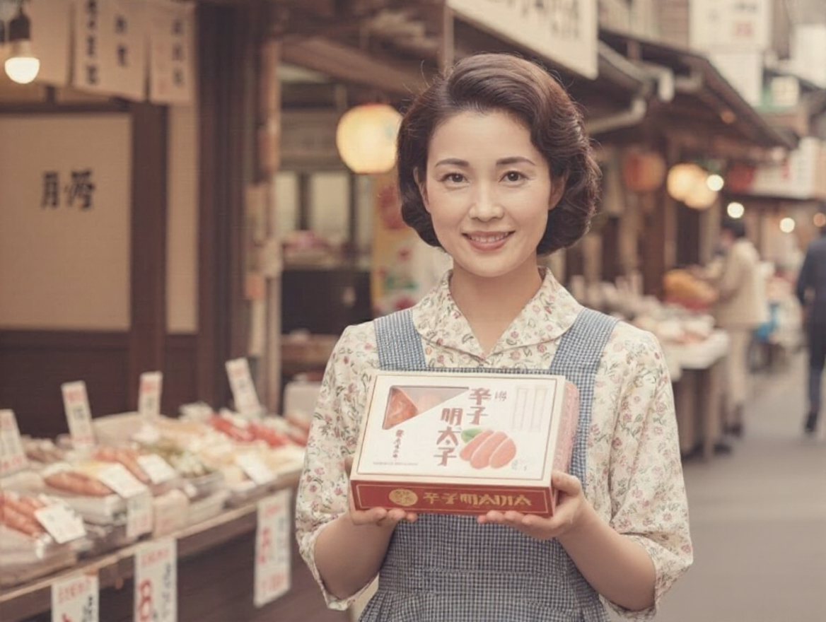 福岡・博多のお土産にもおすすめの辛子明太子を紹介する華の実の店舗イメージ